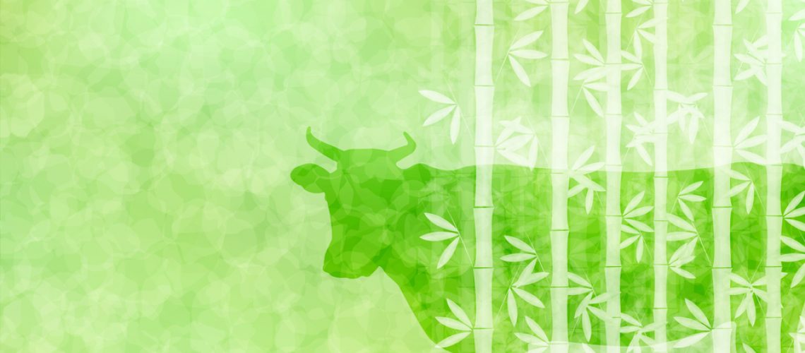 Cow,New,Year,Card,Zodiac,Background